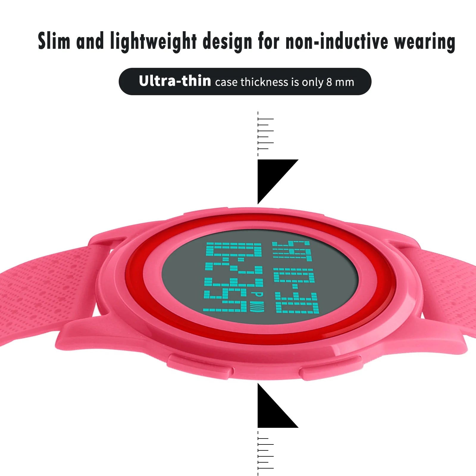 Men's Digital Sports Watch Electronic Military Waterproof Watches