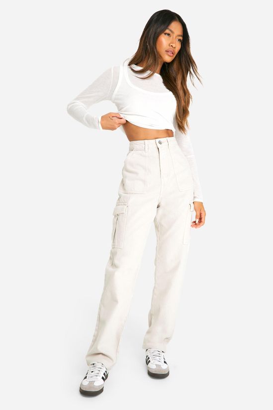 Basics Cargo Pocket Jeans