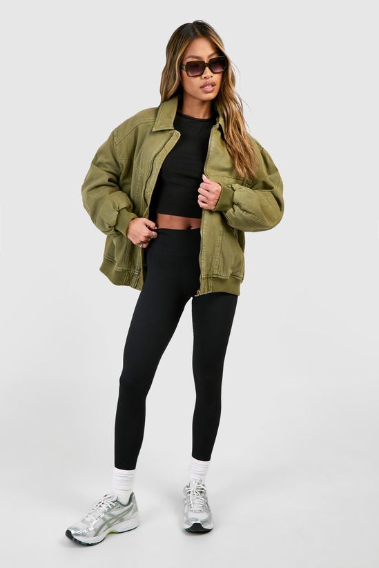 Oversized Bomber Jacket