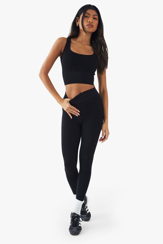 Seamless Contour Rib Legging