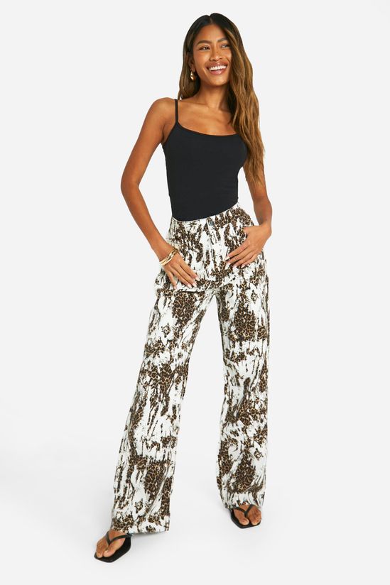 Leopard Camo Jeans