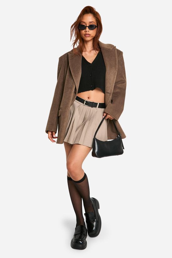 Belted Tennis Skirt