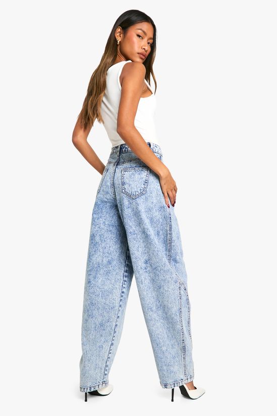 Seam Detail Slouchy Boyfriend Jean
