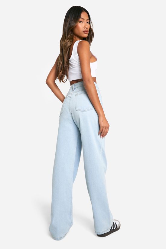 High Waisted Boyfriend Jeans
