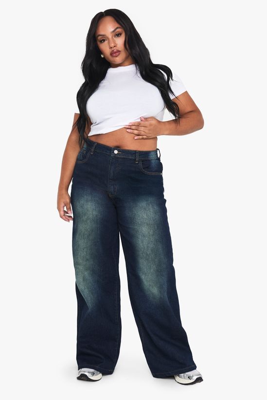 The Plus Wide Leg Jean