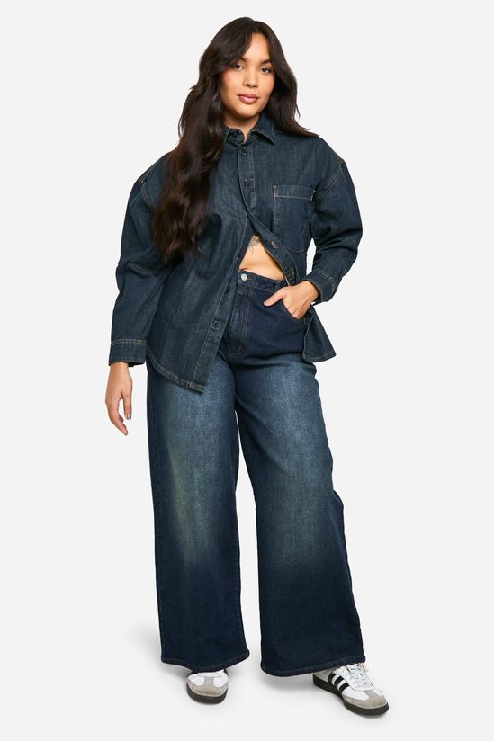 The Plus Wide Leg Jean