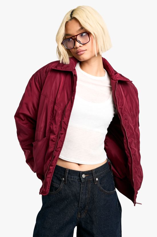 Oversized Bomber Jacket