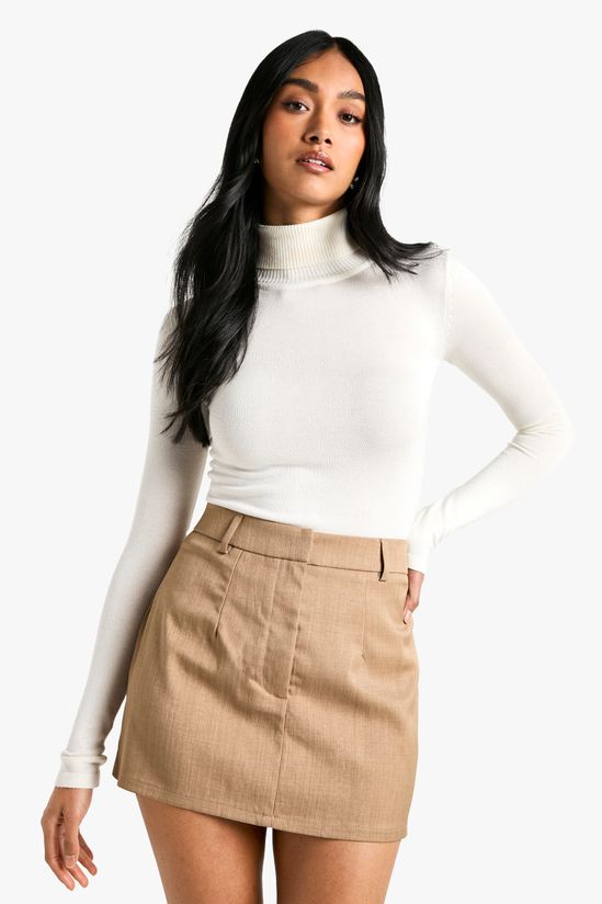 Tailored Mini Skirt
