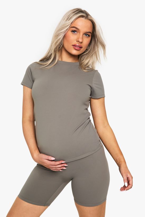 Maternity Supersoft Sculpt Short Sleeve Top