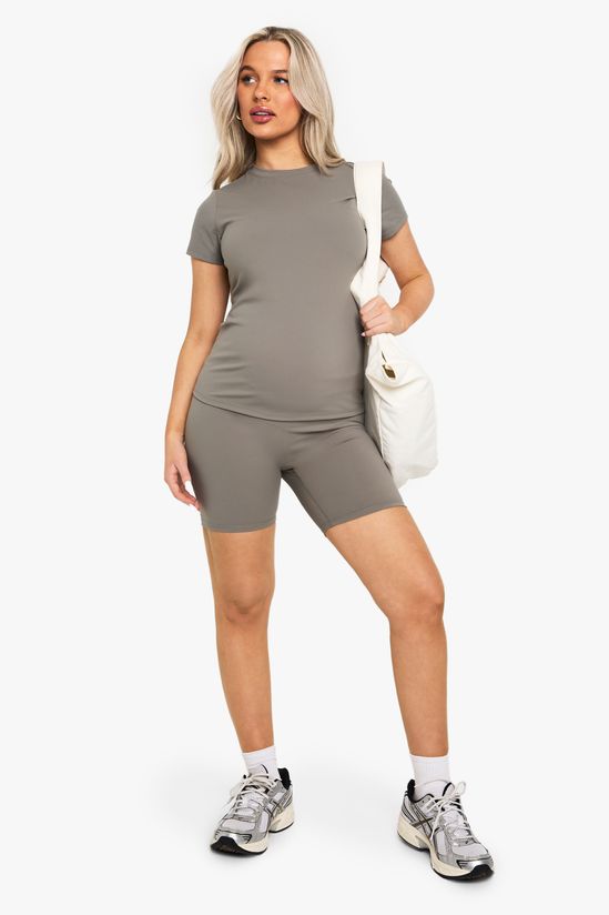 Maternity Supersoft Sculpt Short Sleeve Top