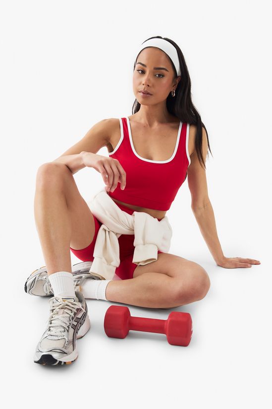 Peached Sculpt Padded Sports Bra