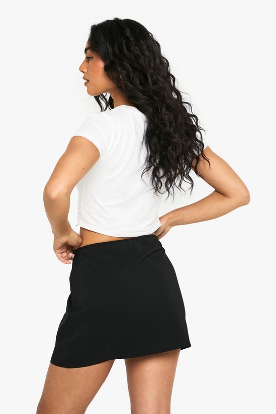 Woven Mini Skirt