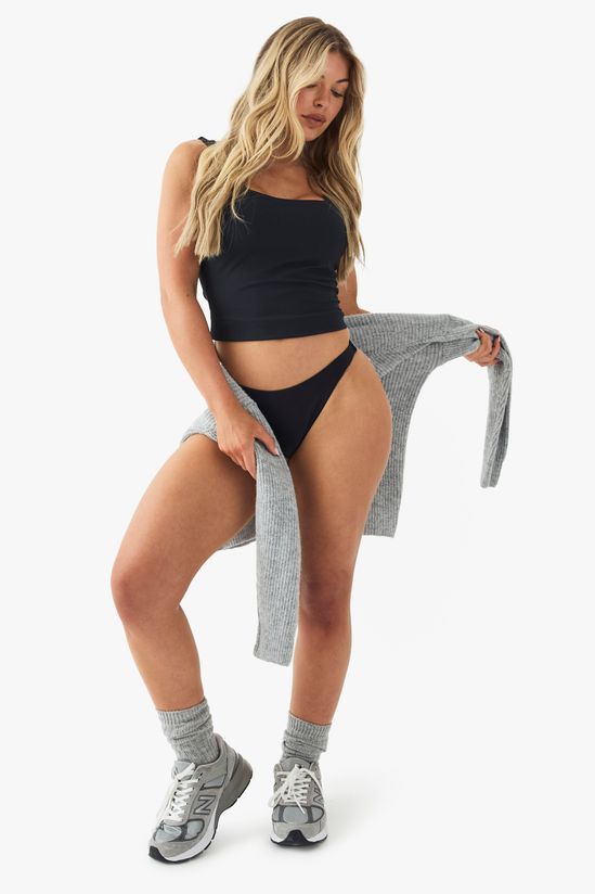 Buttery Soft Built in Padded Scoop Neck Vest Top
