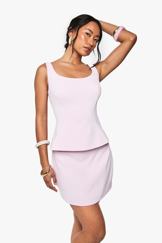 Woven Mini Skirt