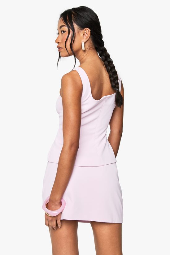 Woven Mini Skirt