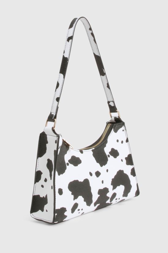 Cow Print Shoulder Bag