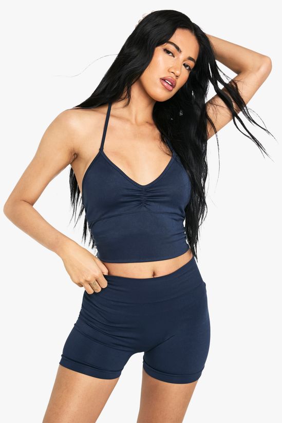 Seamless Sculpt Scrunch Bum Cycling Short