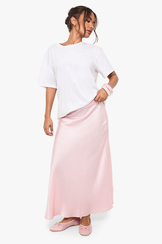 Satin Midaxi Skirt