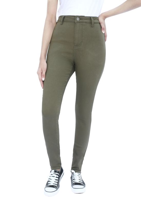 Stylish Skinny Fit High Waisted Denim Jeans