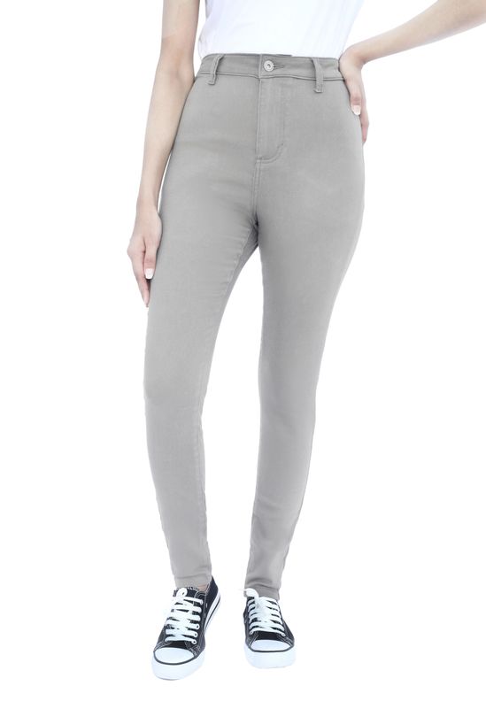 Stylish Skinny Fit High Waisted Denim Jeans