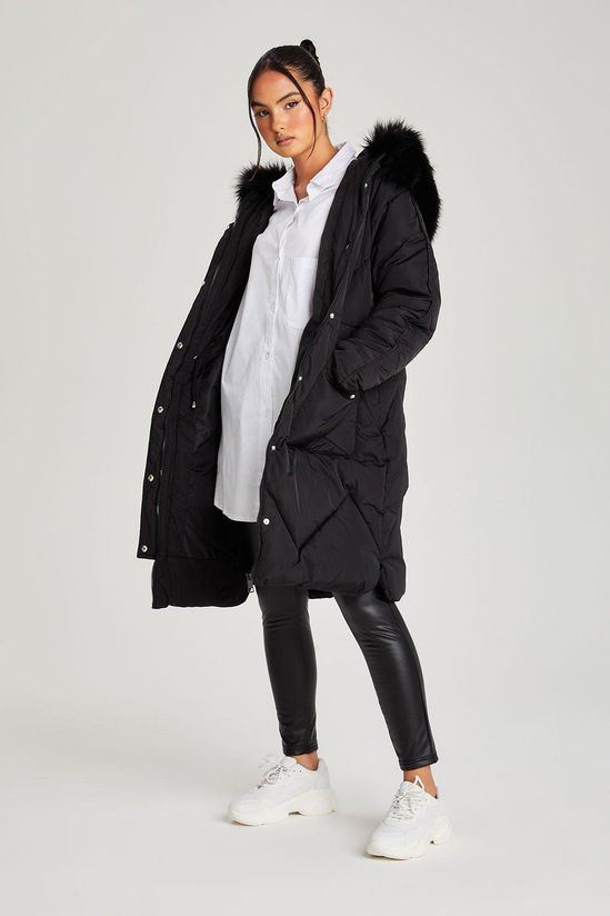 Oslo Faux Fur Padded Jacket