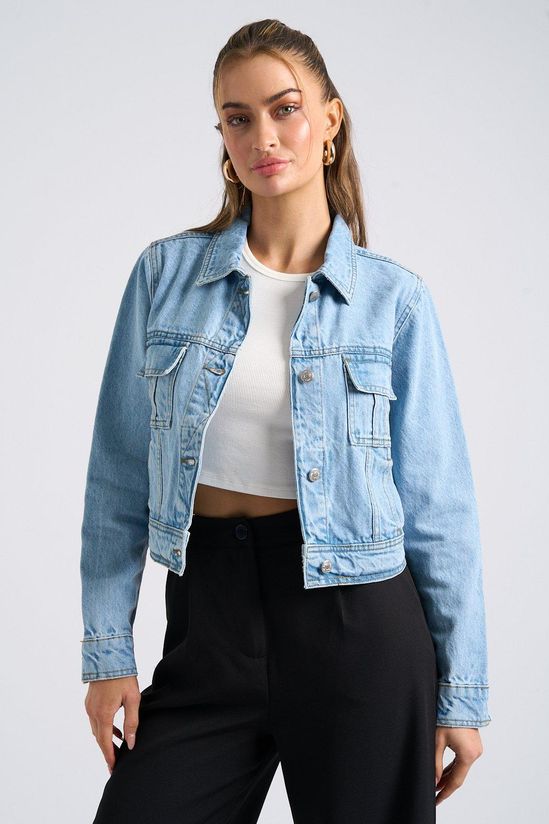 Cargo Denim Jacket