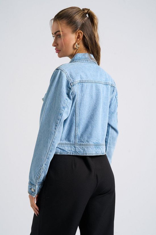 Cargo Denim Jacket