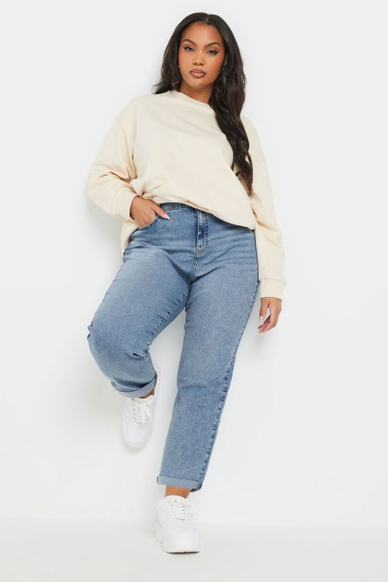 Wash Denim Boyfriend Jeans