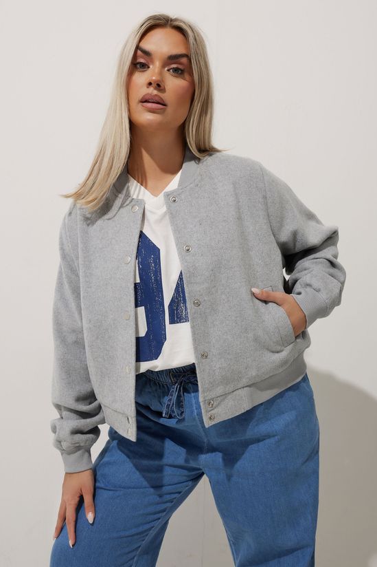 Brushed Bomber Jacket