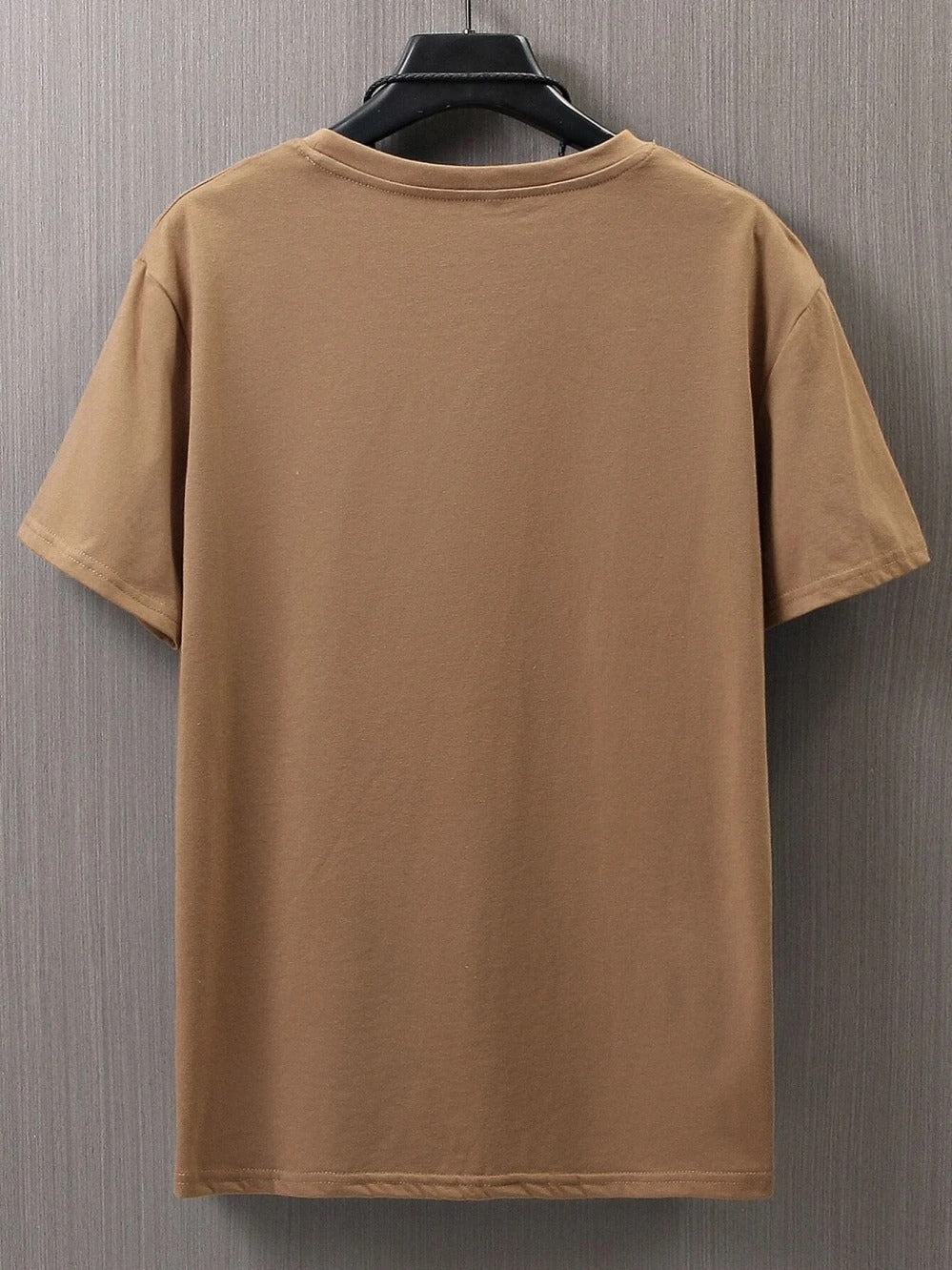 Men’s Minimalist Smile Face Graphic T-Shirt