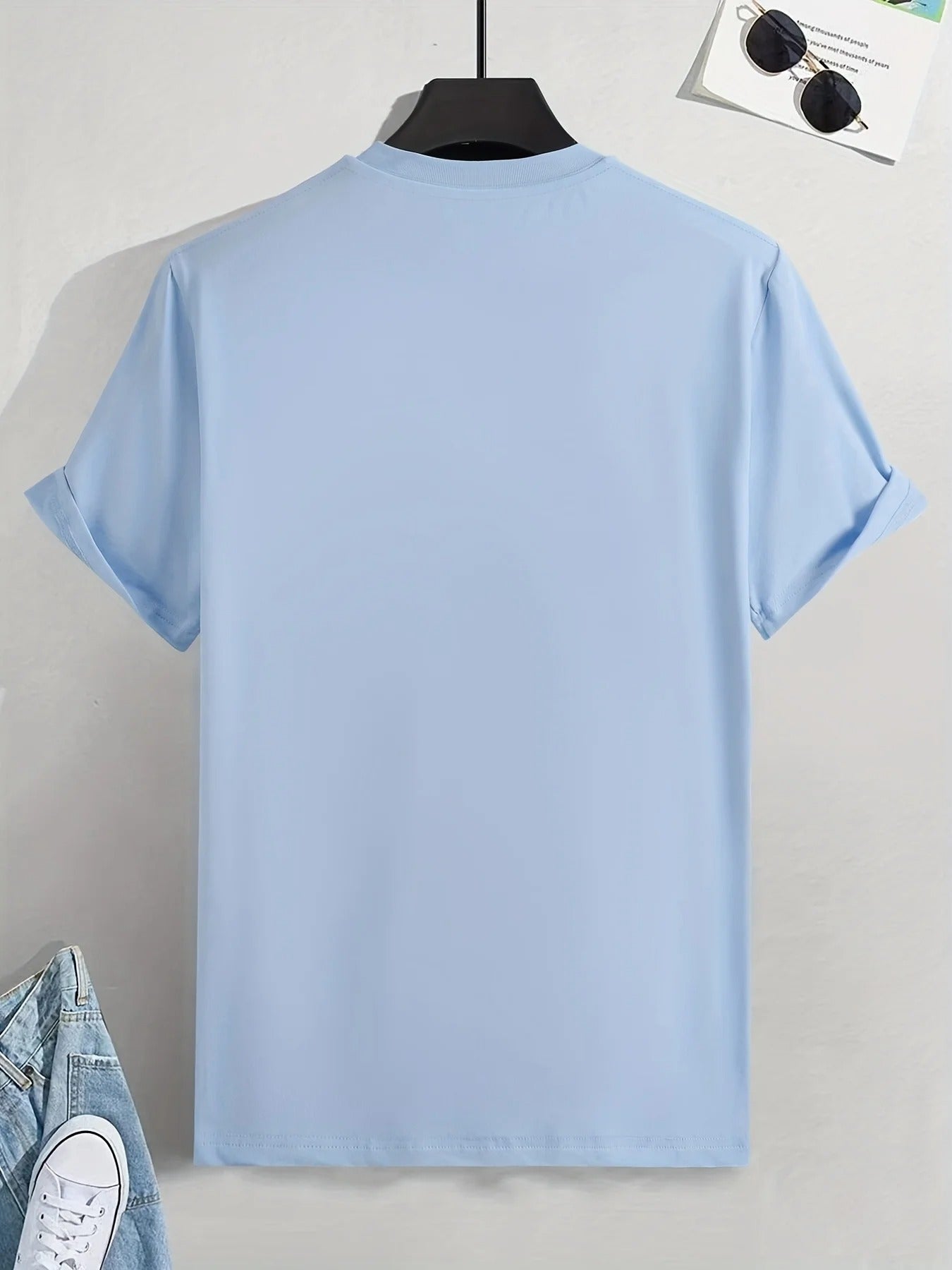 Men’s Mountain Compass Print T-Shirt