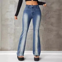 Fashion Gradient Stretch Jeans