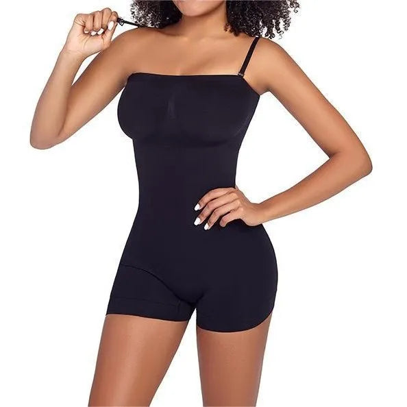 Women Fashion Solid Color Tight Waist Body Shaping Clothes