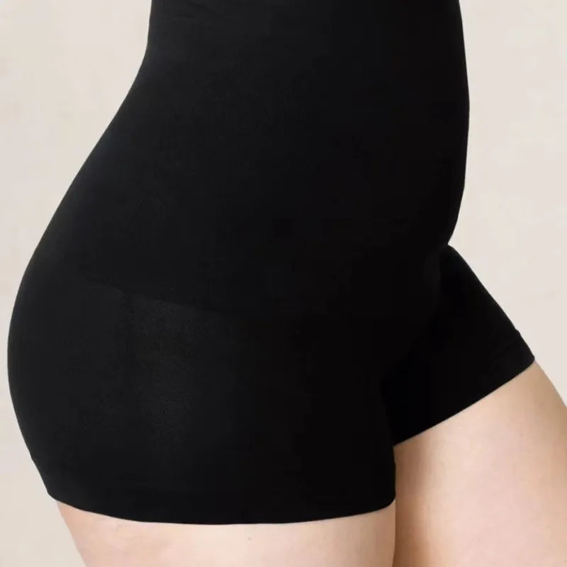 Women Simple High-Waist Hip-Lifting Flat-Angle Abdominal Shaping Pants