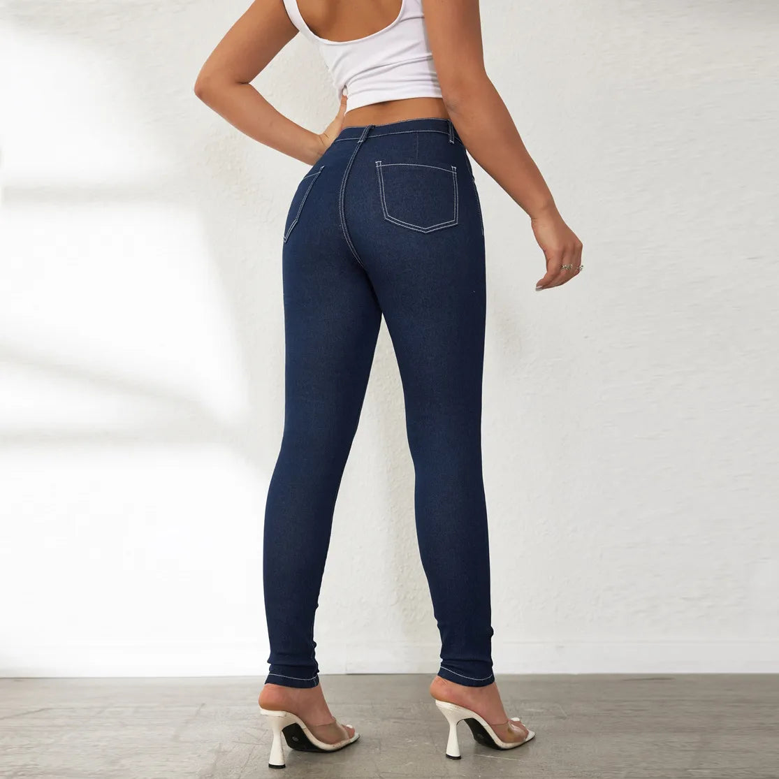 Retro Skinny Stretch Jeans