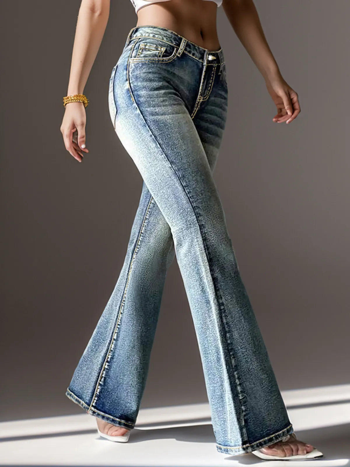 Vintage Slim-Fit Stretch Jeans