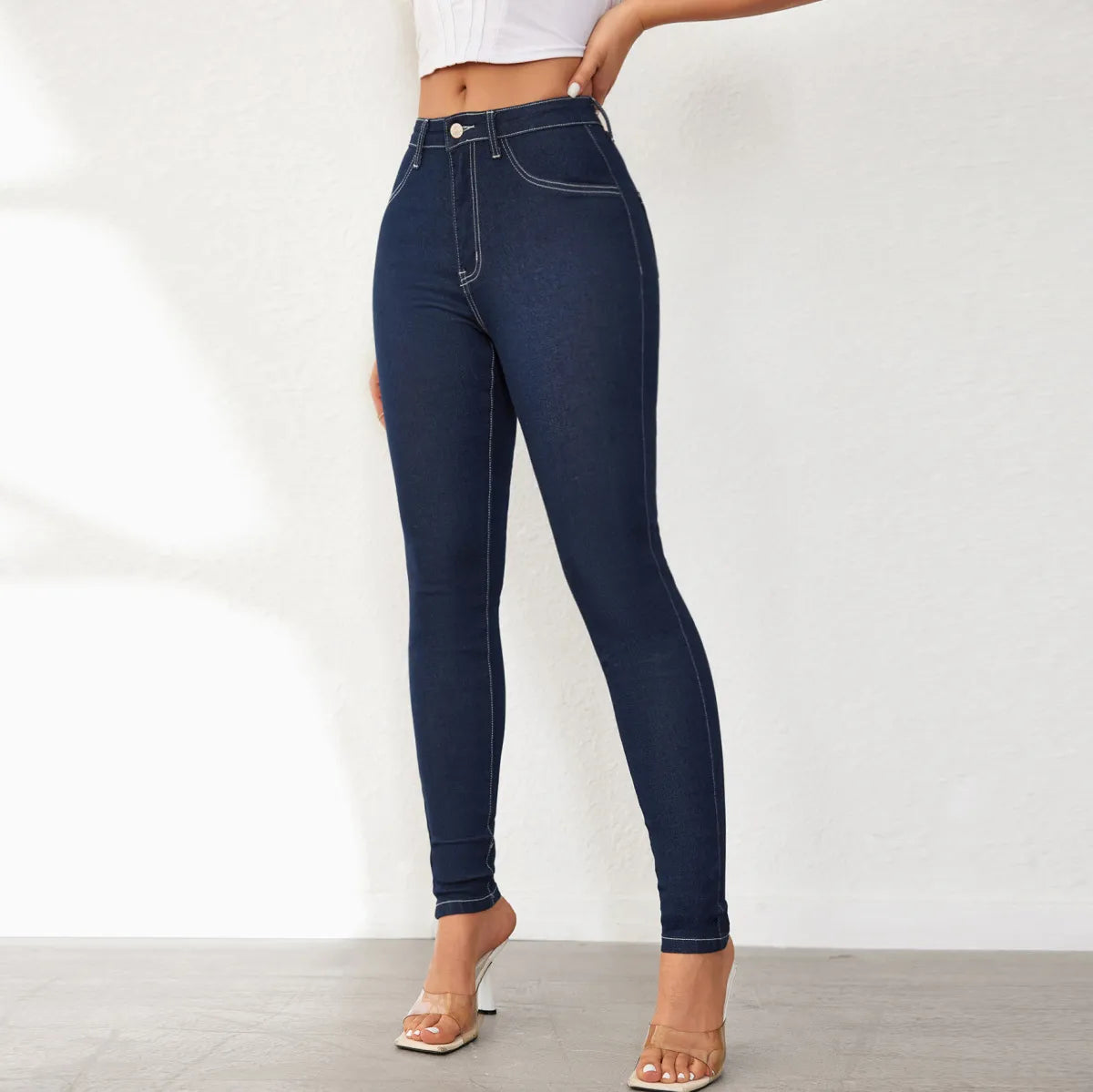 Retro Skinny Stretch Jeans