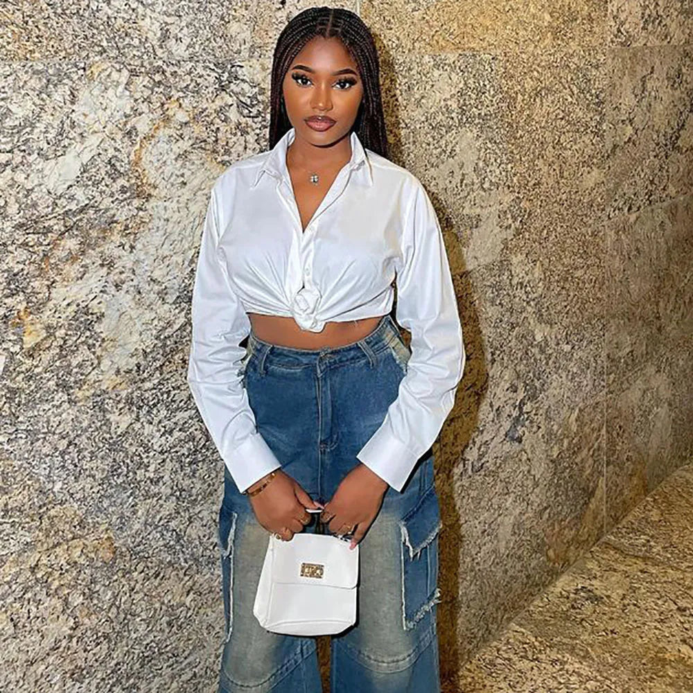 Vintage Straight Leg Wide-Leg Jeans