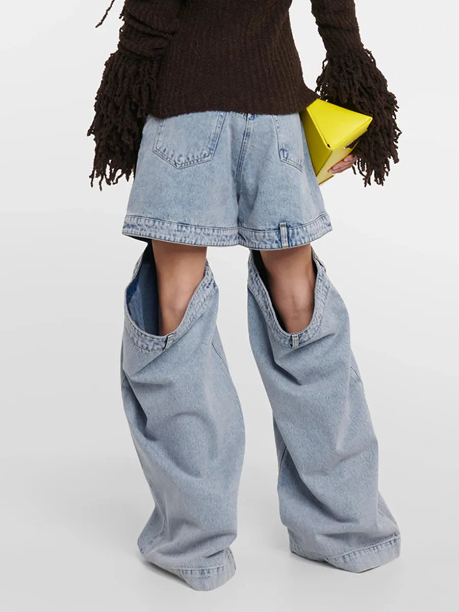 Lone Hollow Design Jeans