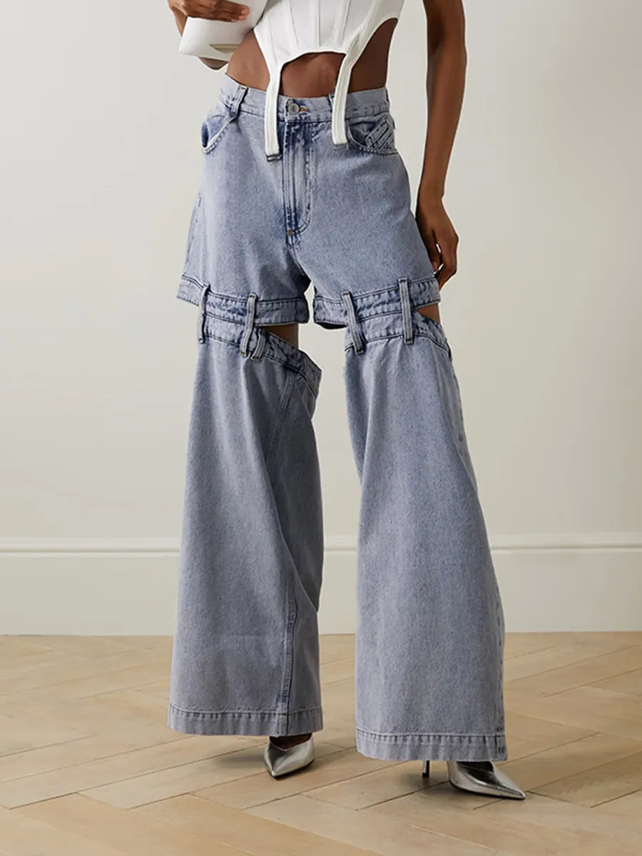 Lone Hollow Design Jeans