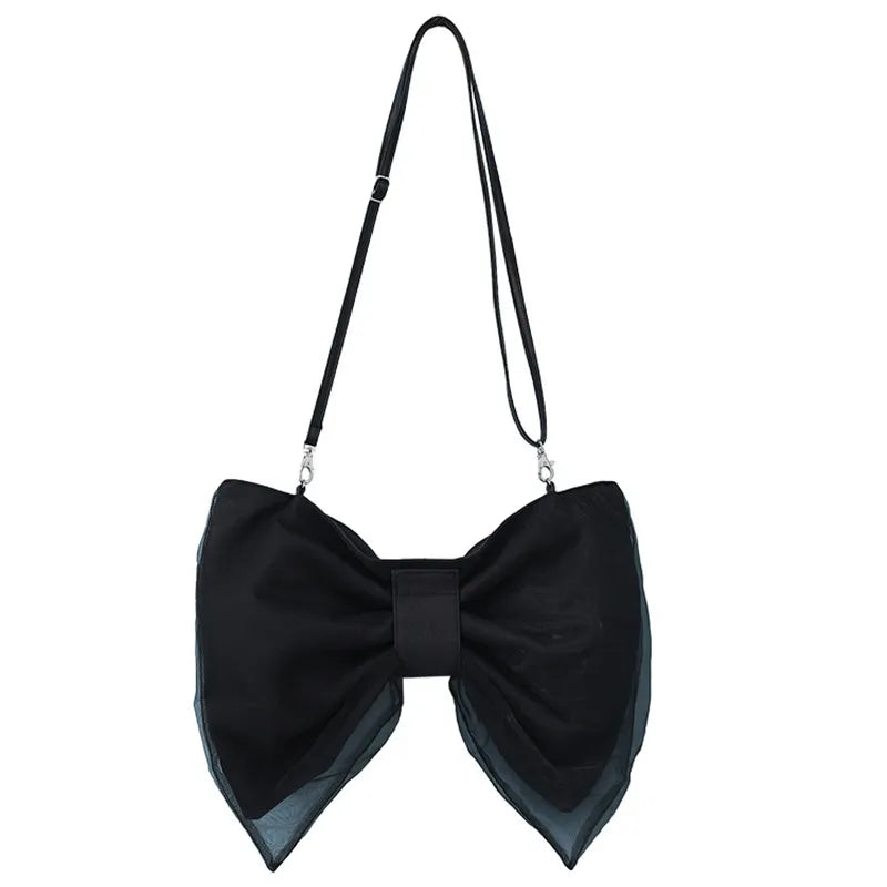 Women'S Fashion Design Bow Canvas Shoulder Bag