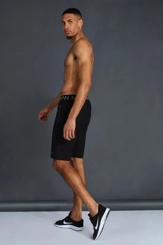 Tall Man Active Gym Zip Pocket Regular Fit 9inch Shorts
