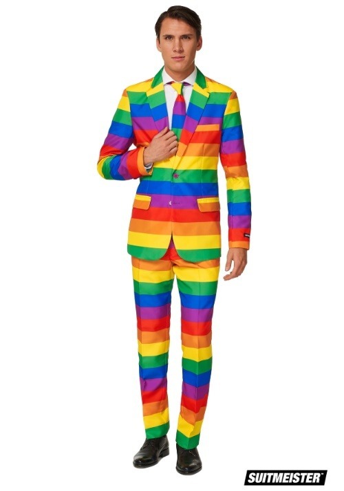 Rainbow Suitmeister Blazer Suit for Men Costume
