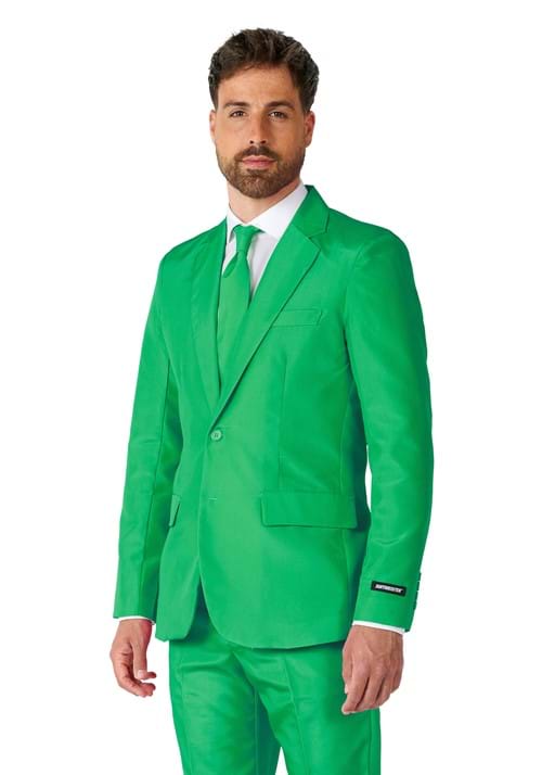 Suitmeister Solid Green Suit Blazer