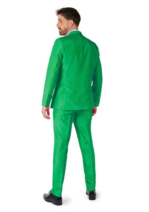 Suitmeister Solid Green Suit Blazer