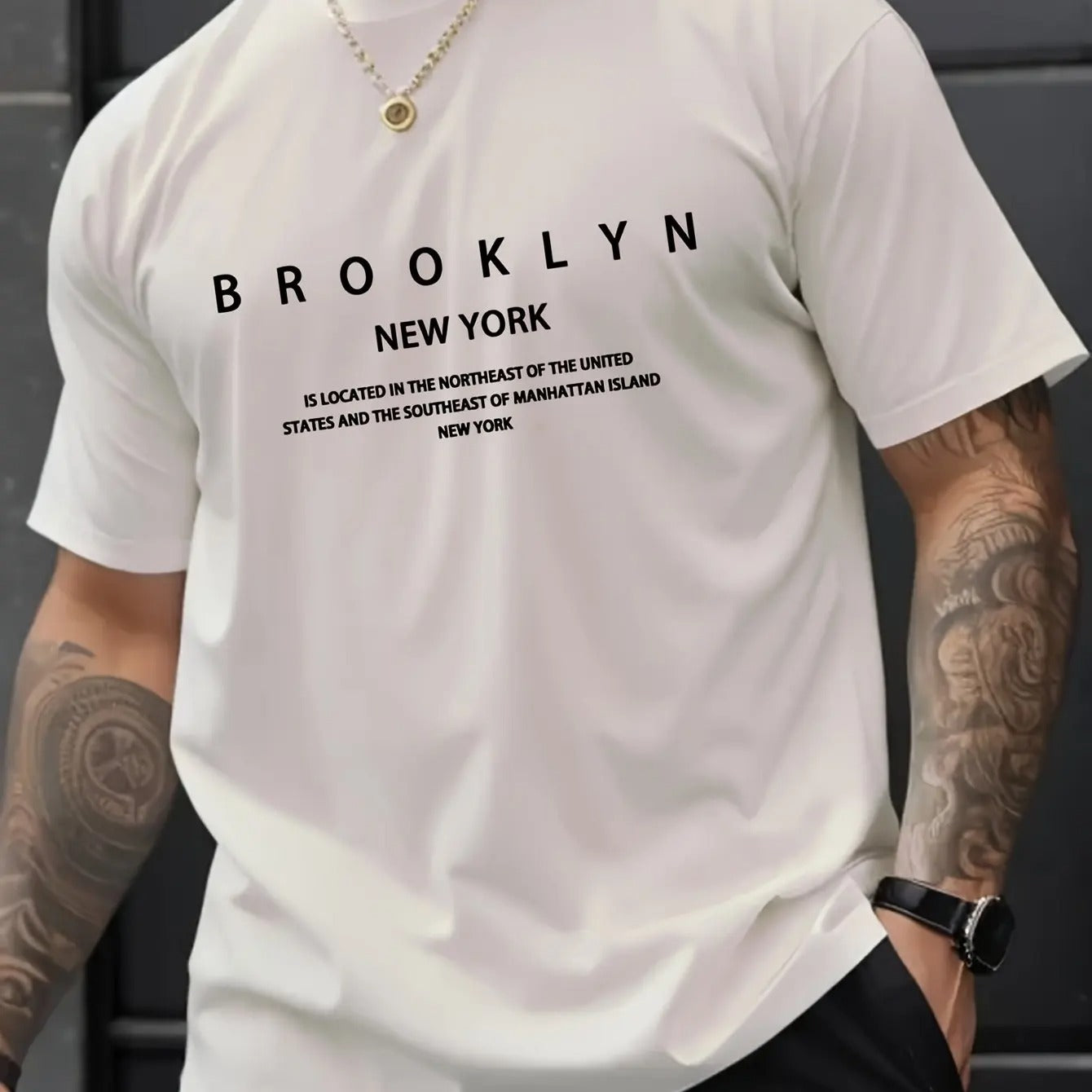 Men’s Brooklyn Print T-Shirt