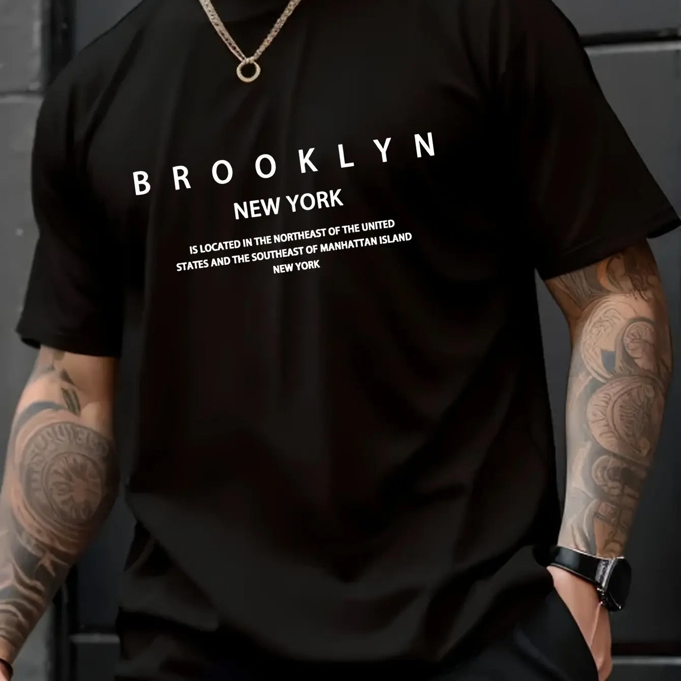 Men’s Brooklyn Print T-Shirt